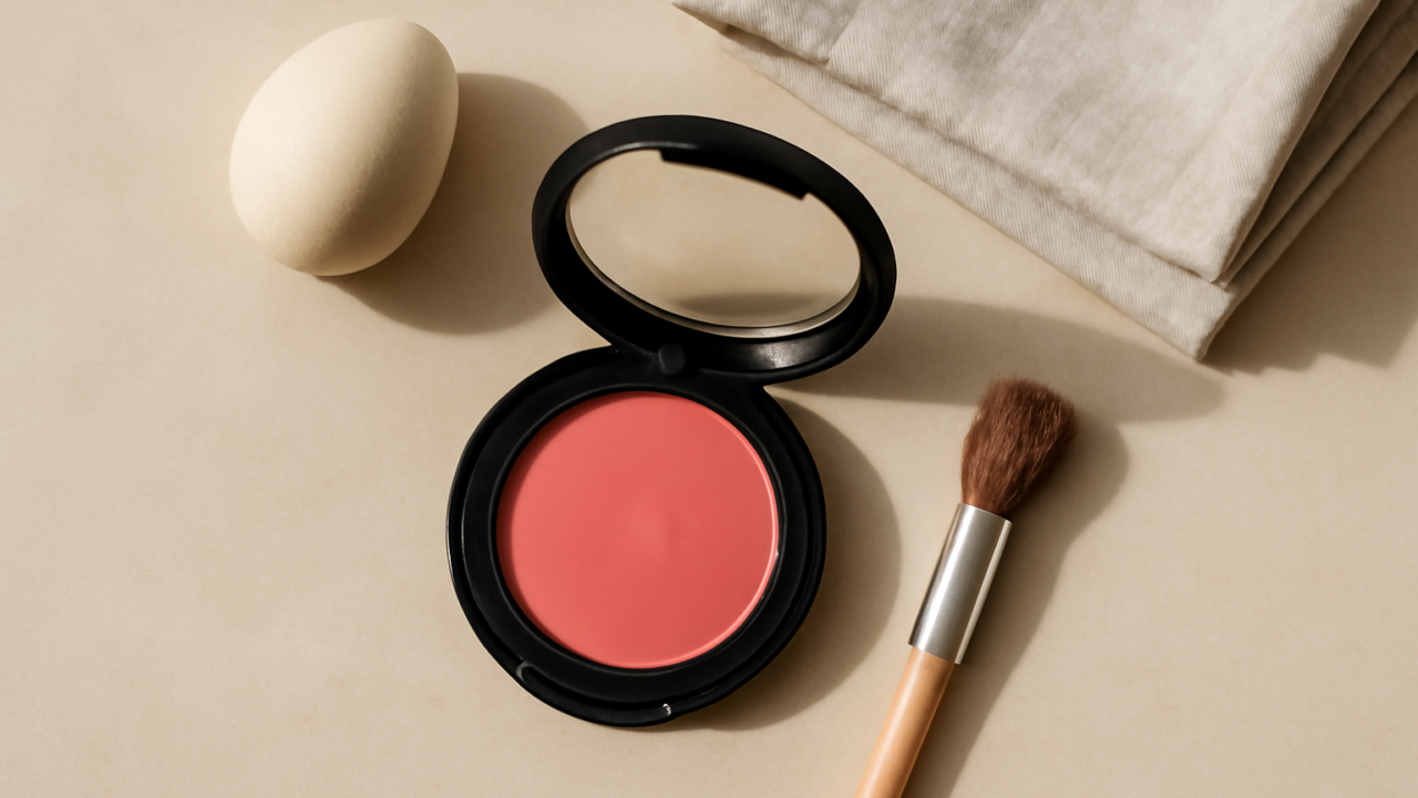 Sådan finder du din cream blush-placering i tre zoner