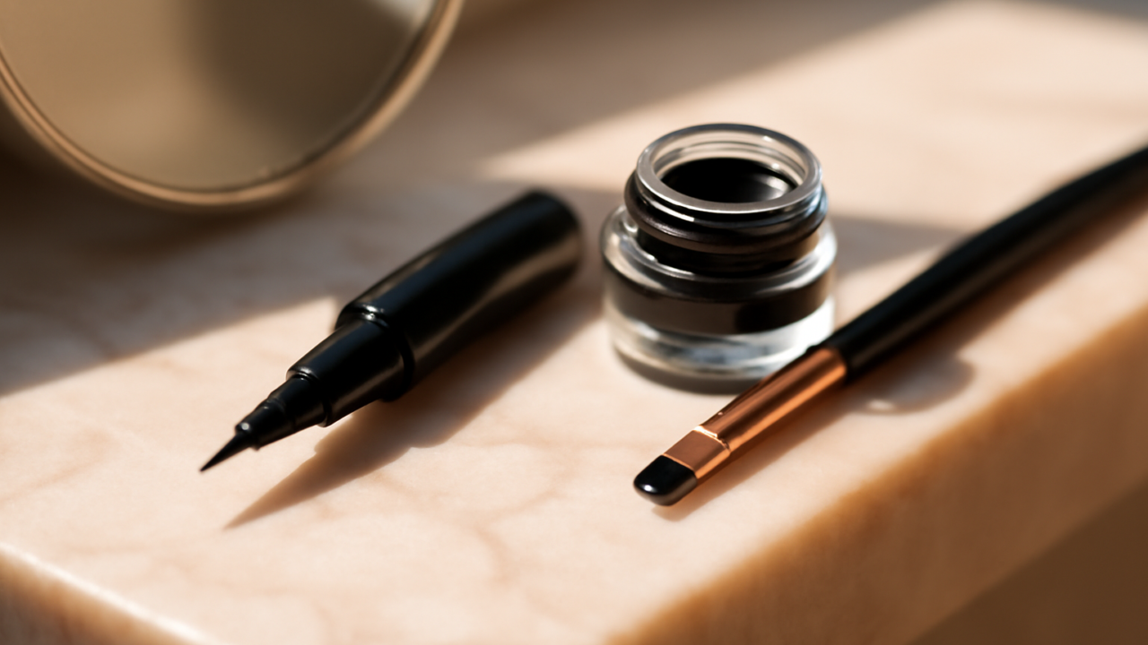 Grafisk eyeliner for begyndere: tre streger du kan lære